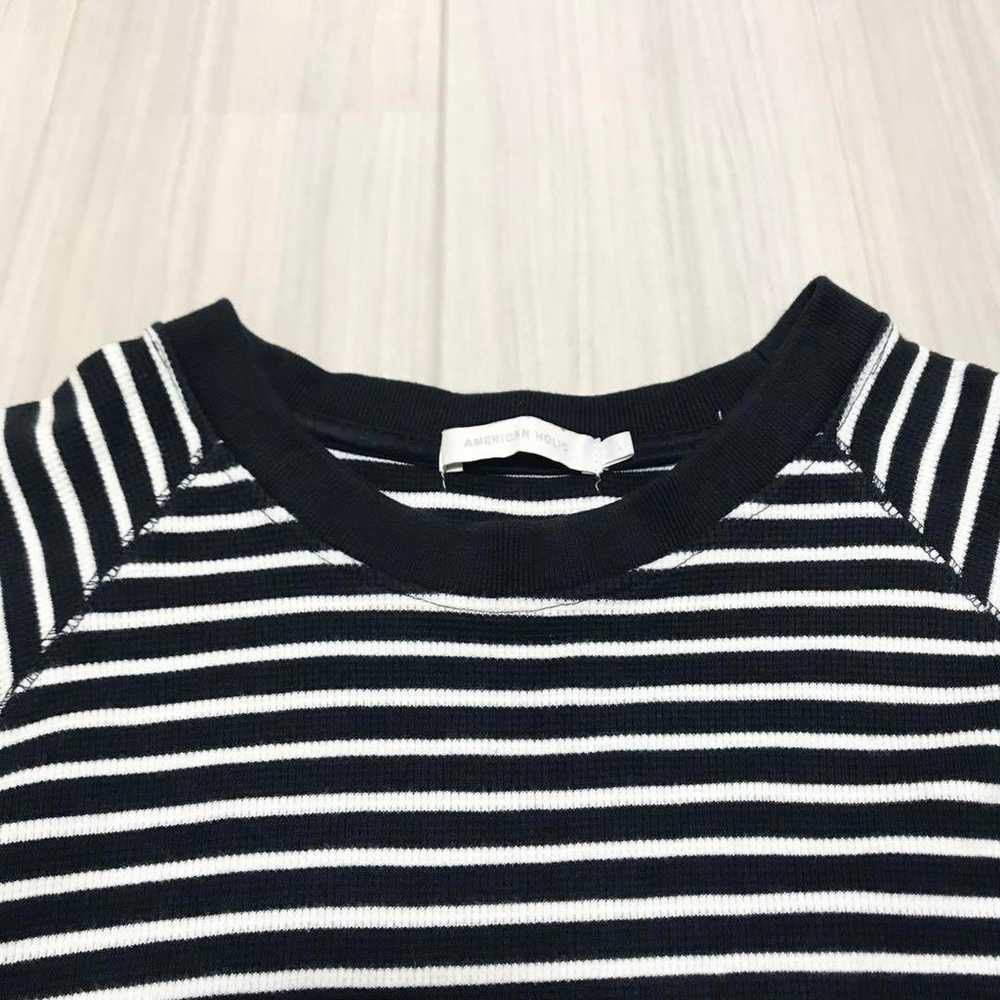 AMERICAN HOLIC Striped Cut and Sew Top Size L b33… - image 5