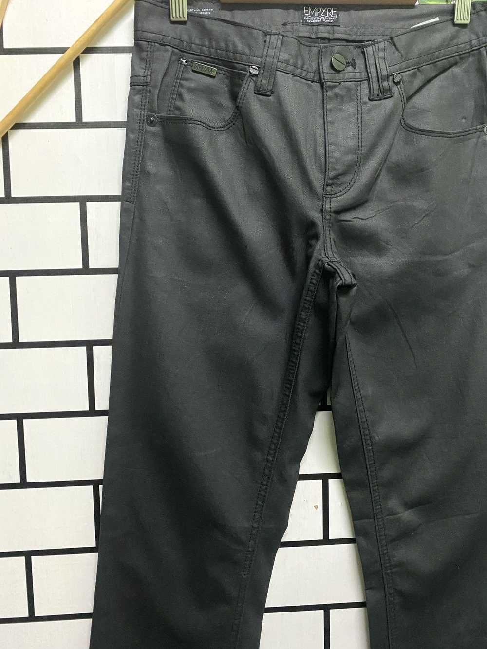 Empyre × Other × Waxed EMPYRE Black Waxed Pants - image 6