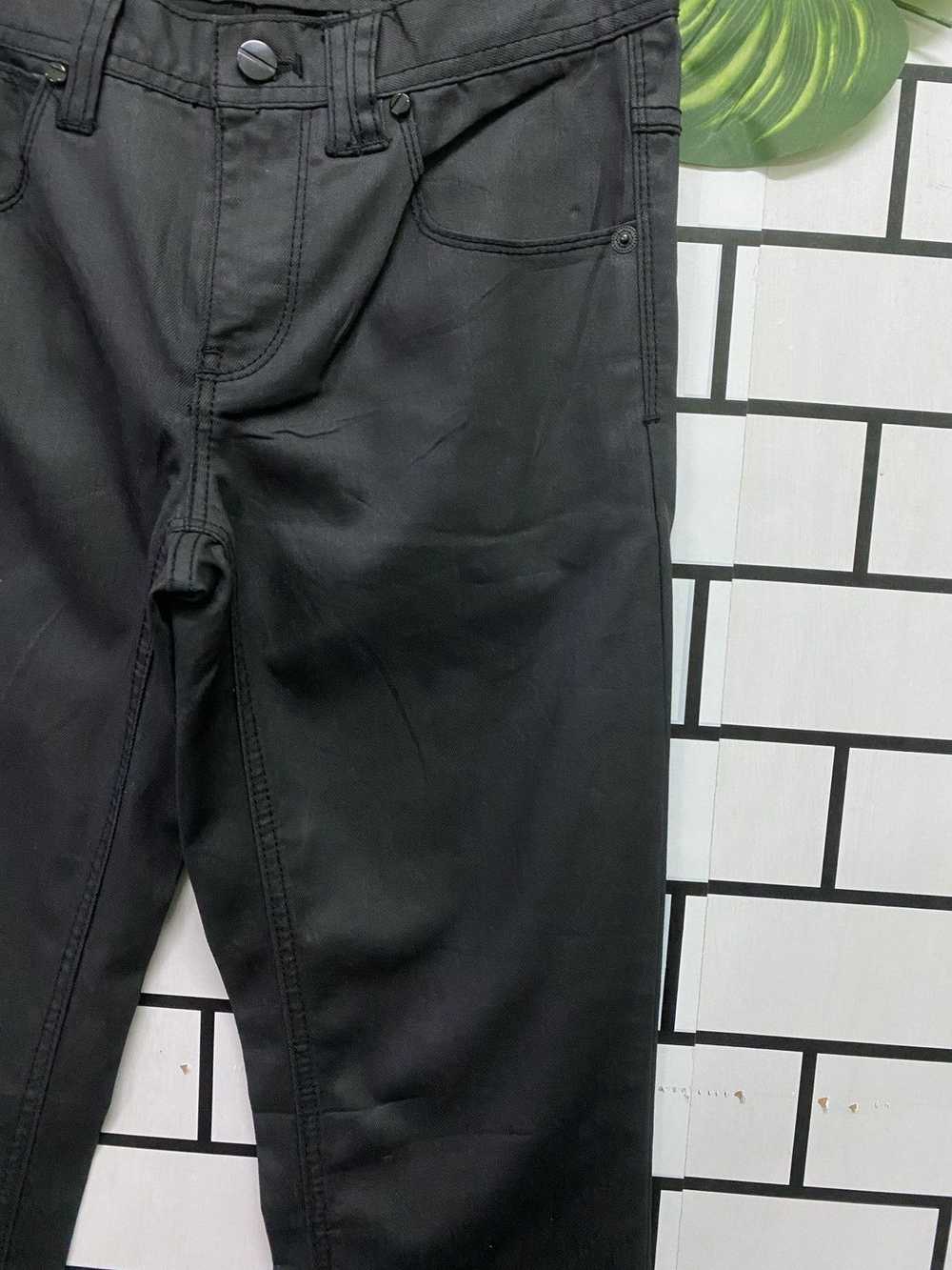 Empyre × Other × Waxed EMPYRE Black Waxed Pants - image 7