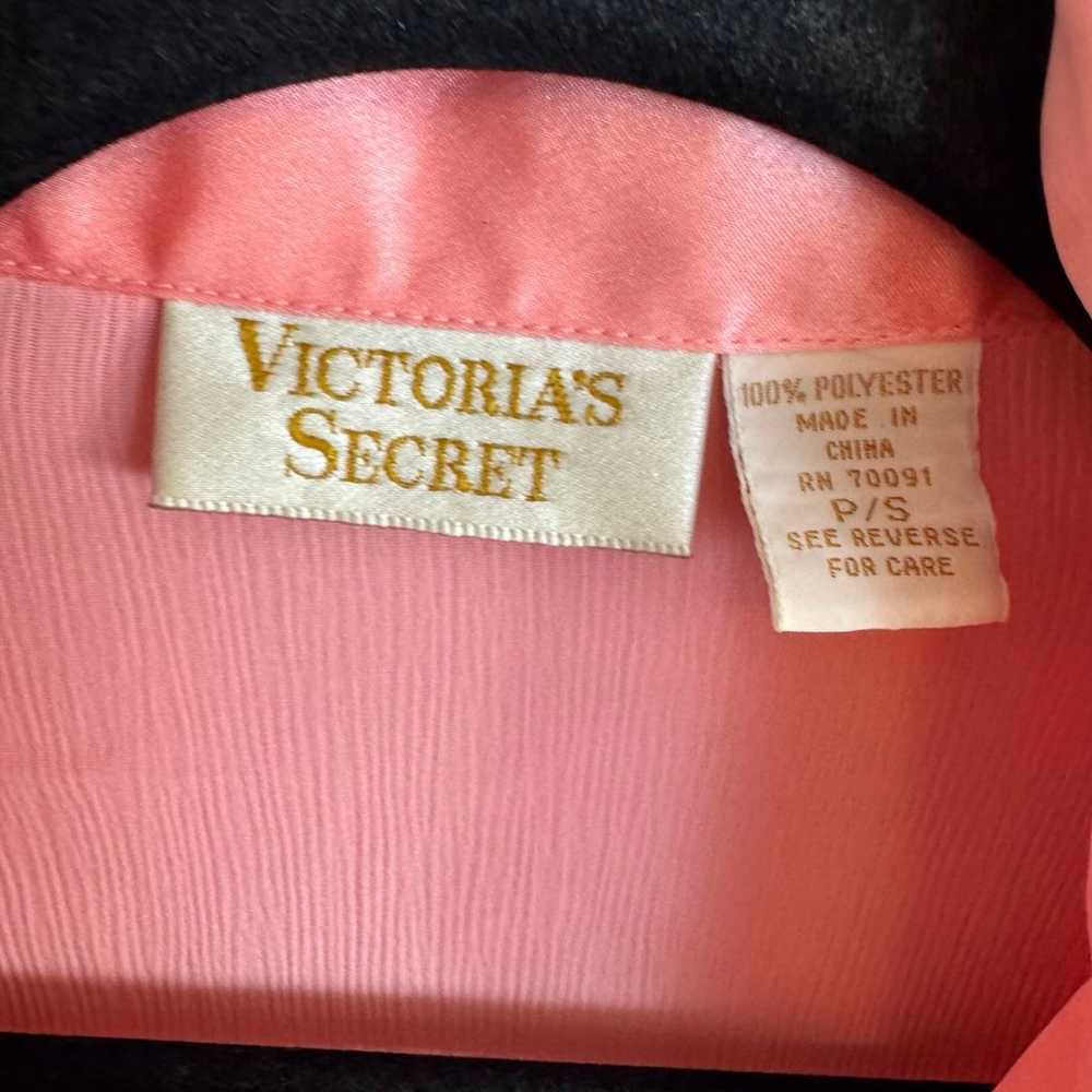 Vintage Victoria’s Secret Size Small Pink Satin C… - image 6