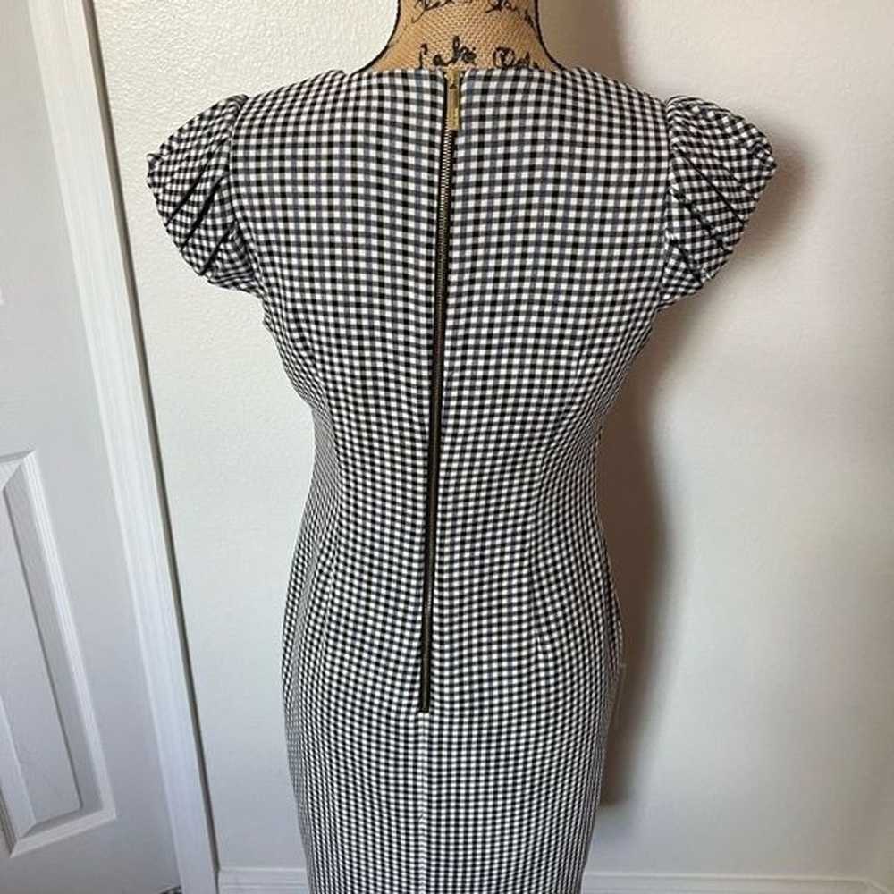 Calvin Klein Gingham Plaid Dress-Size 6 - image 2