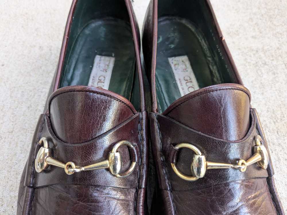 Gucci × Tom Ford Gucci Horsebit Loafers Burgundy … - image 4