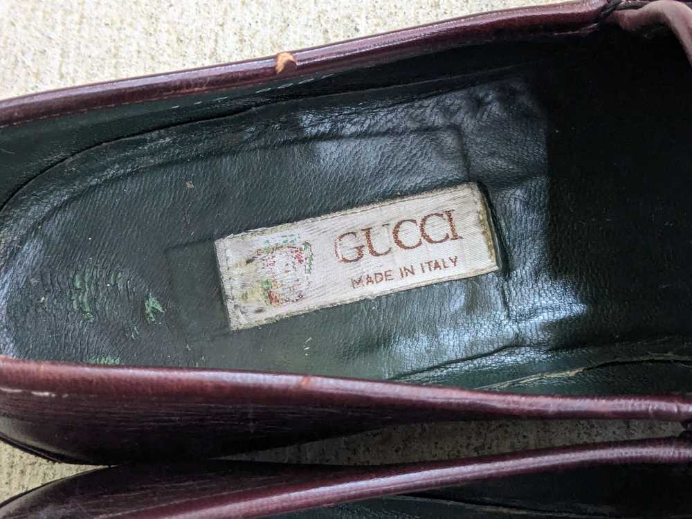 Gucci × Tom Ford Gucci Horsebit Loafers Burgundy … - image 6