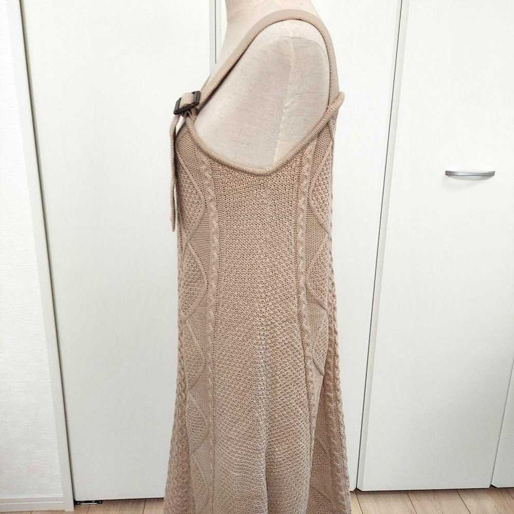 Richie Glamour Beige Size M Sleeveless Dress - image 6