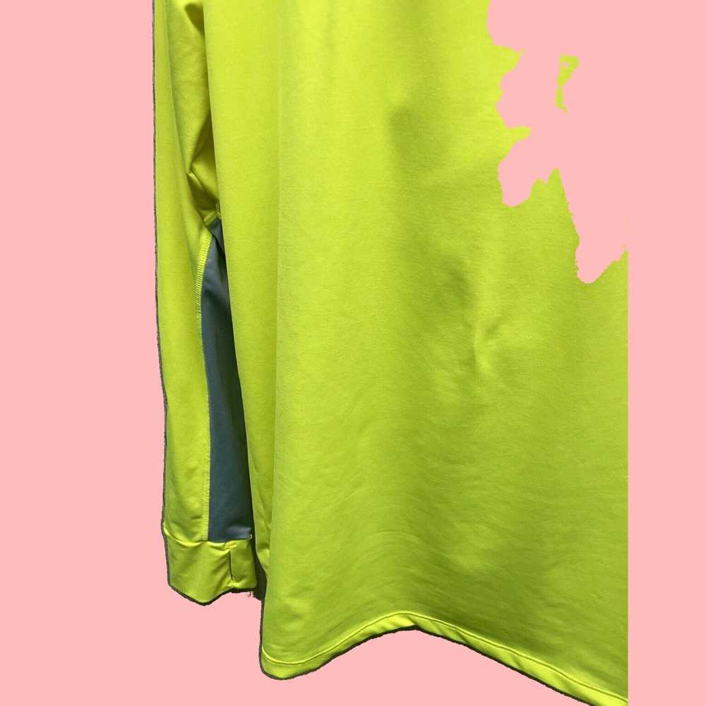 Under Armour Neon Yellow and Grey Half Zip Pullov… - image 3