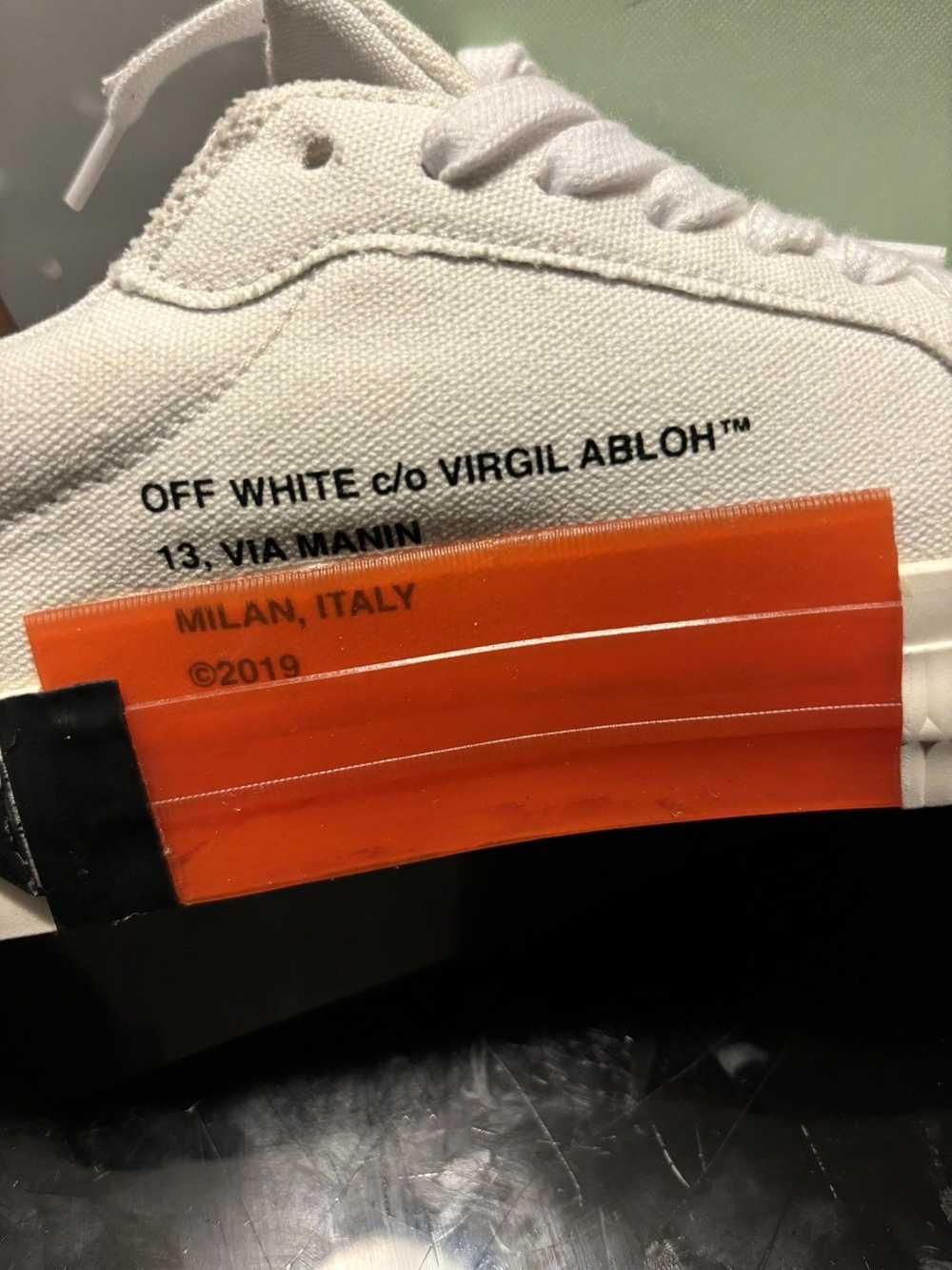 Off-White OFF-WHITE Vulc Low Canvas White Violet … - image 7