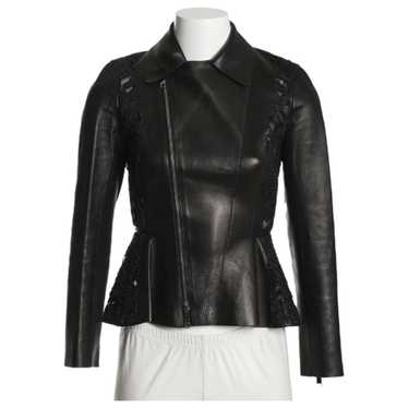 Dior Leather biker jacket - image 1