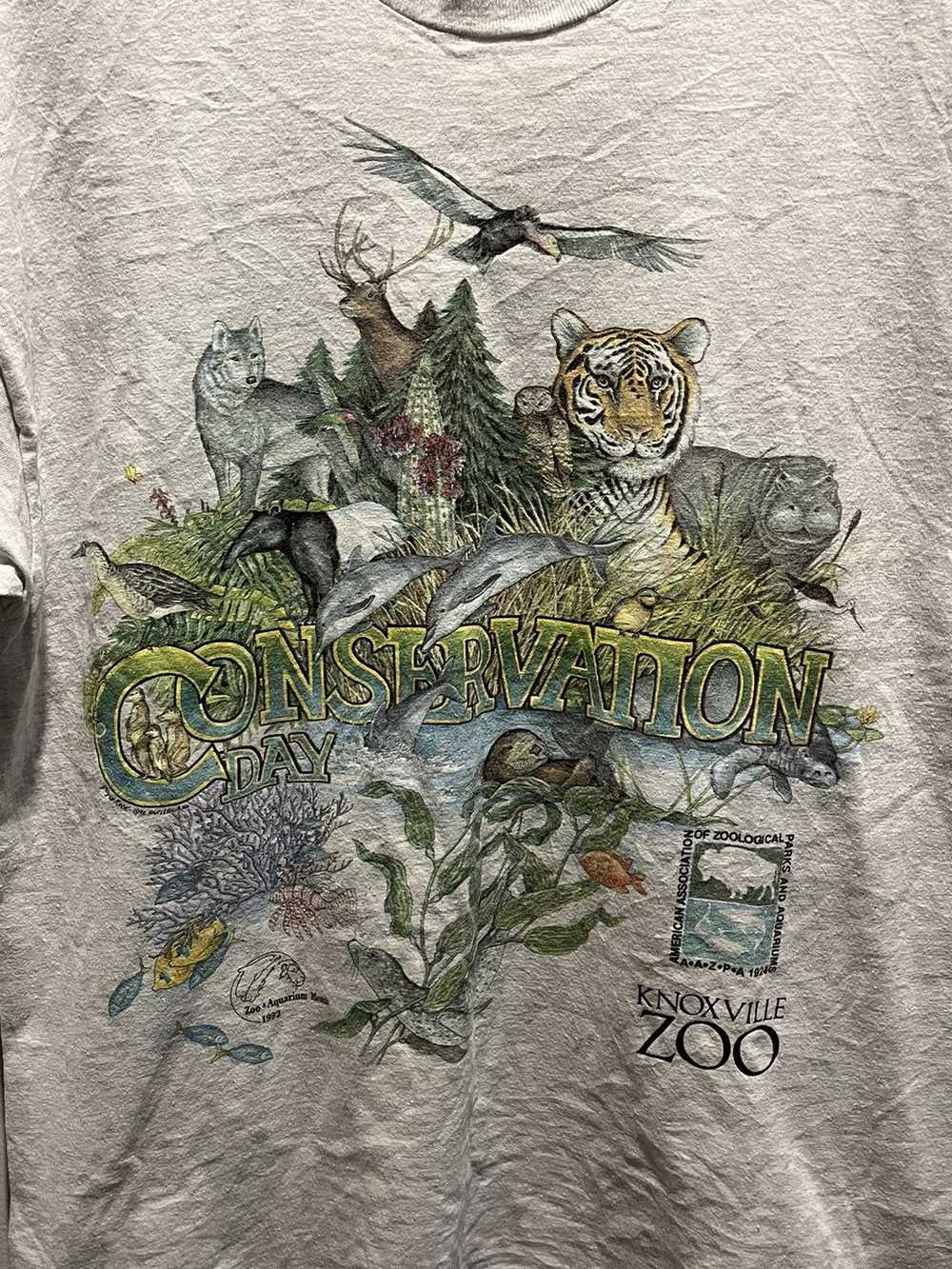 Hanes × Vintage Knoxville Zoo Nature Tee - image 3