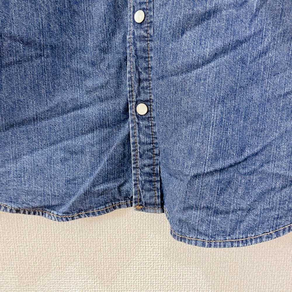 W Closet Double Closet Denim Shirt Long Sleeve Ou… - image 5