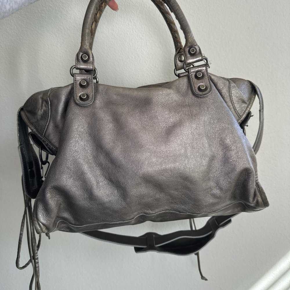 Balenciaga City leather handbag - image 2