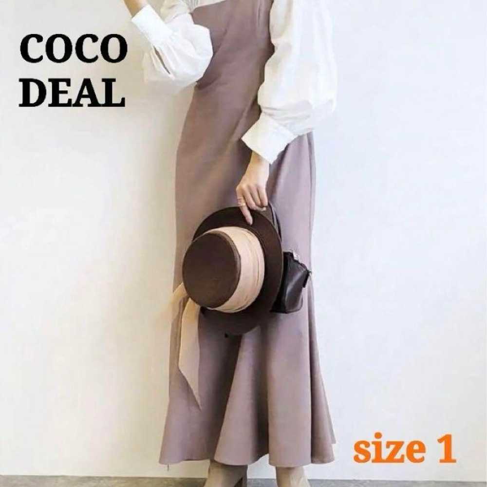 COCODEAL Short-Sleeve Shirt Dress Size S - image 1