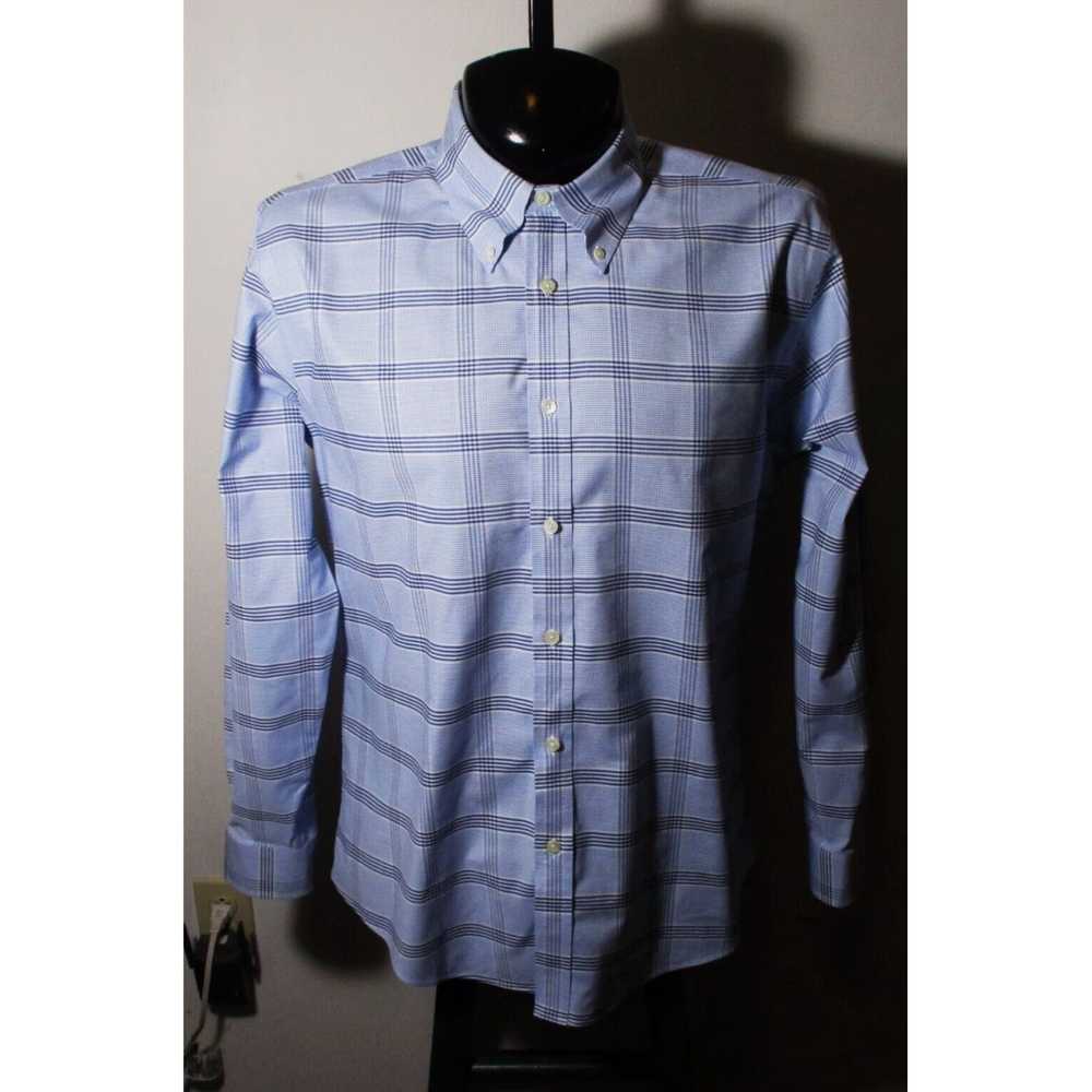 Brooks Brothers High Quality Blue Regent Fit Oxfo… - image 1