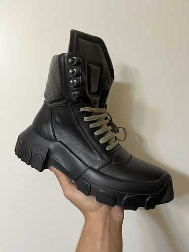 Rick Owens rick owen mainline tractor dunk boot - image 1