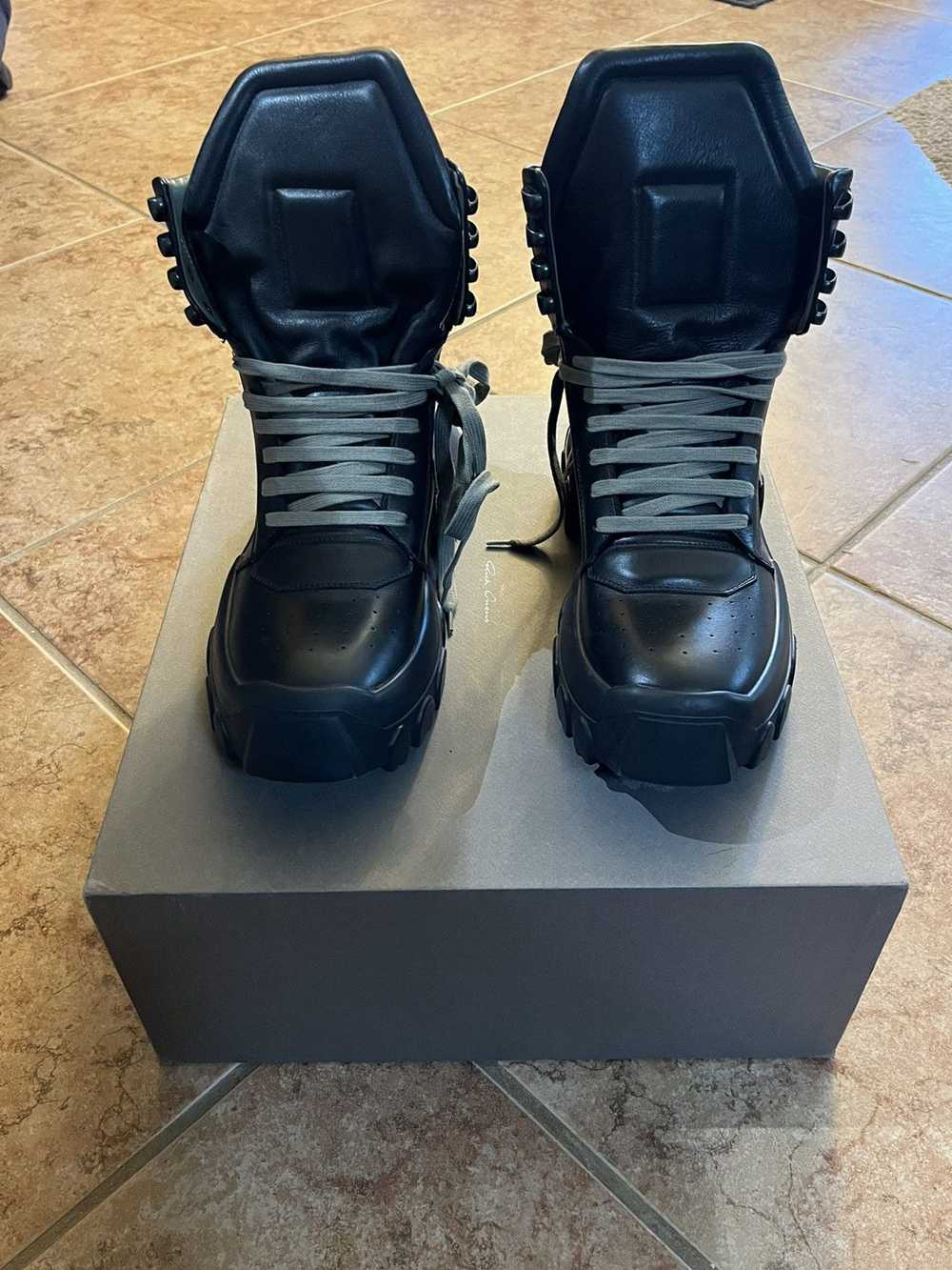 Rick Owens rick owen mainline tractor dunk boot - image 4