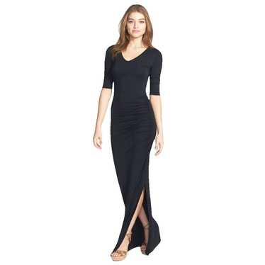 Felicity & Coco Shirred Jersey Maxi Dress