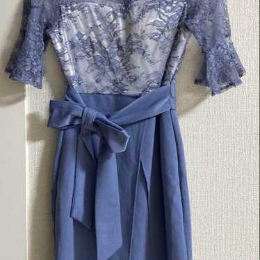 dazzy store★Blue Lace Dress