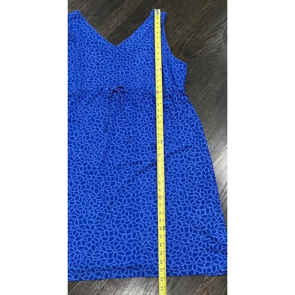 Fresh Produce Sleeveless Dress Women’s 2X Blue Fl… - image 7