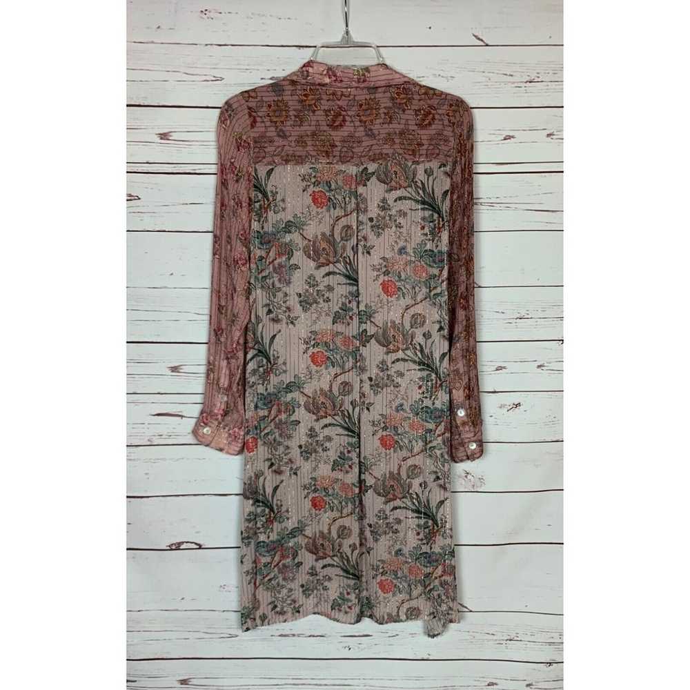 Soft Surroundings Women's S Small Pink Floral She… - image 8