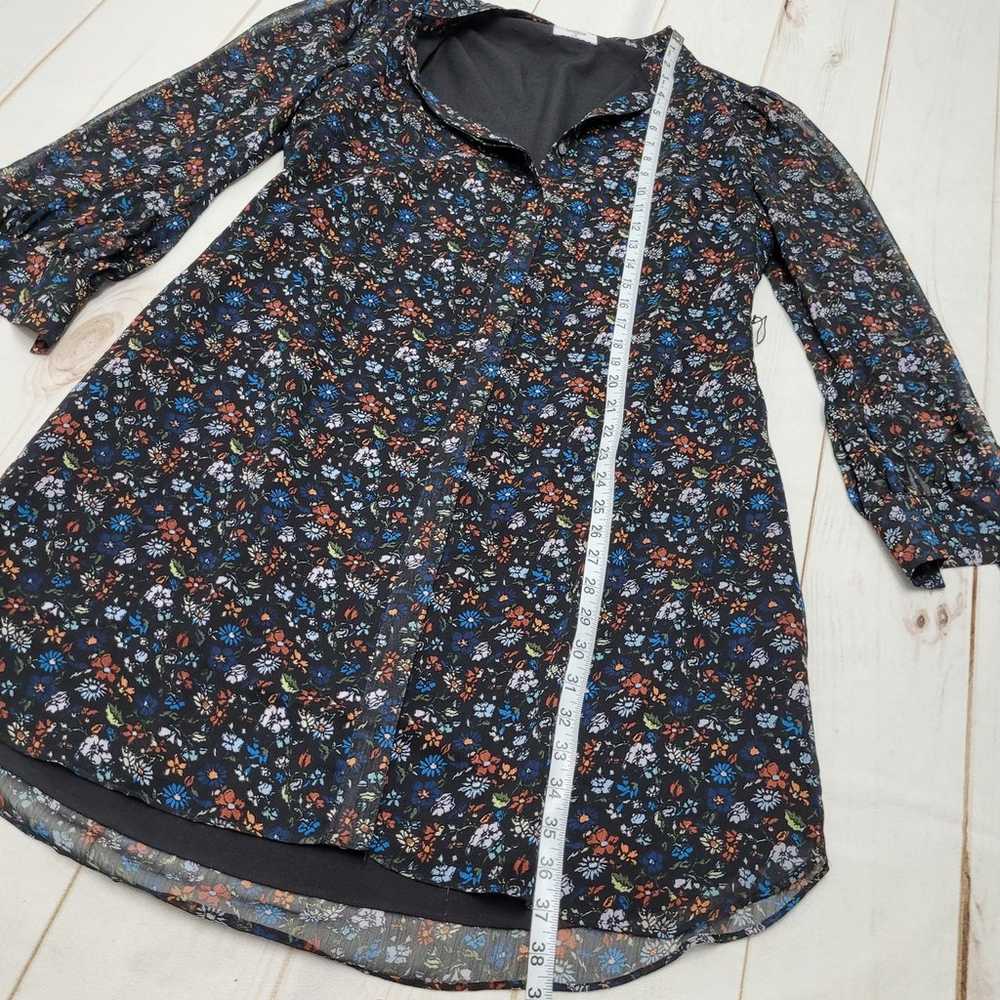 Untuckit Marnie floral button up shirt dress - image 4