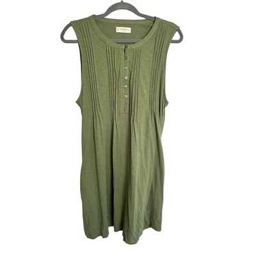 Lucky Brand Size Medium Woman's Army Green Casual… - image 1