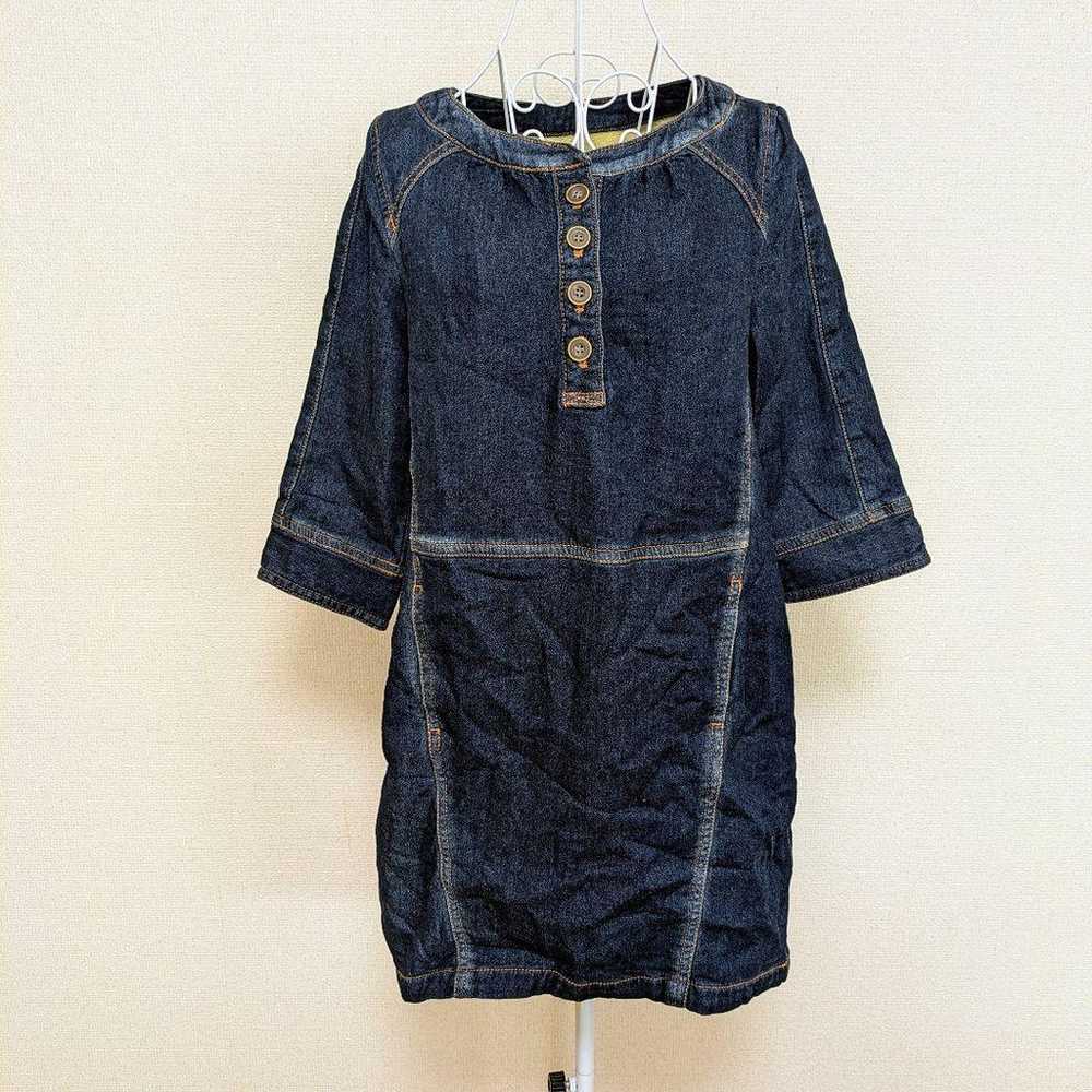 JUDY collection Denim Dress Tunic 38 M - image 2