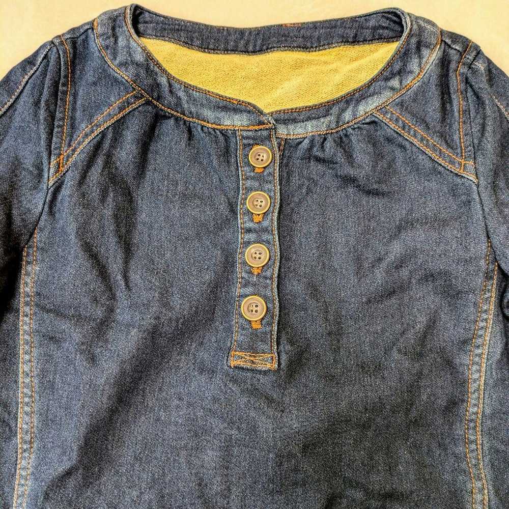 JUDY collection Denim Dress Tunic 38 M - image 8