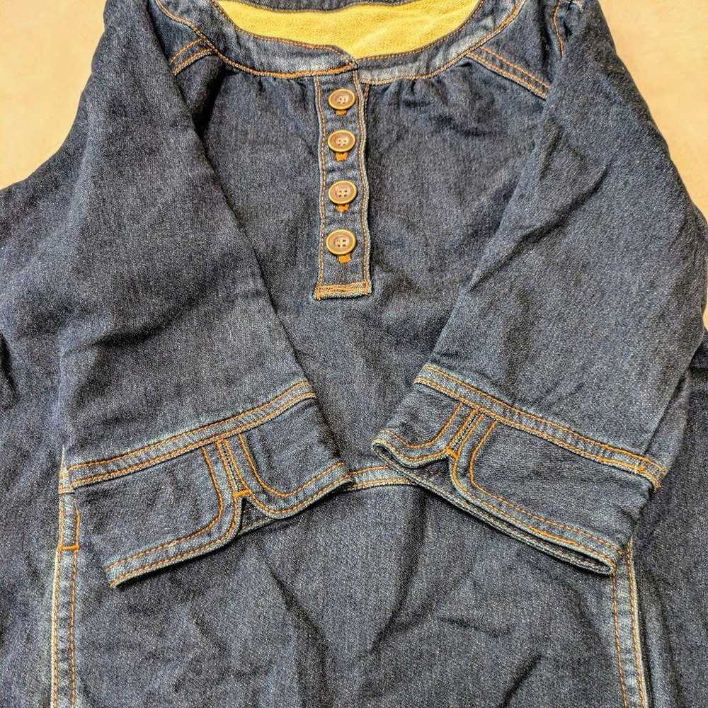 JUDY collection Denim Dress Tunic 38 M - image 9