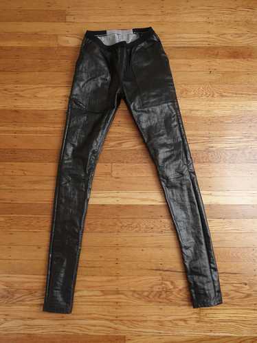 Rick Owens SS21 Coated Leggings - image 1