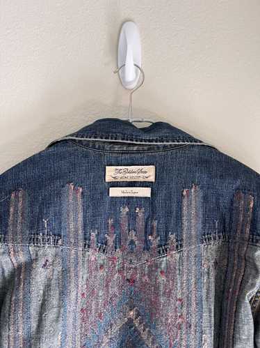 Remi Relief REMI RELIEF NAVAJO EMBROIDERY DENIM SH