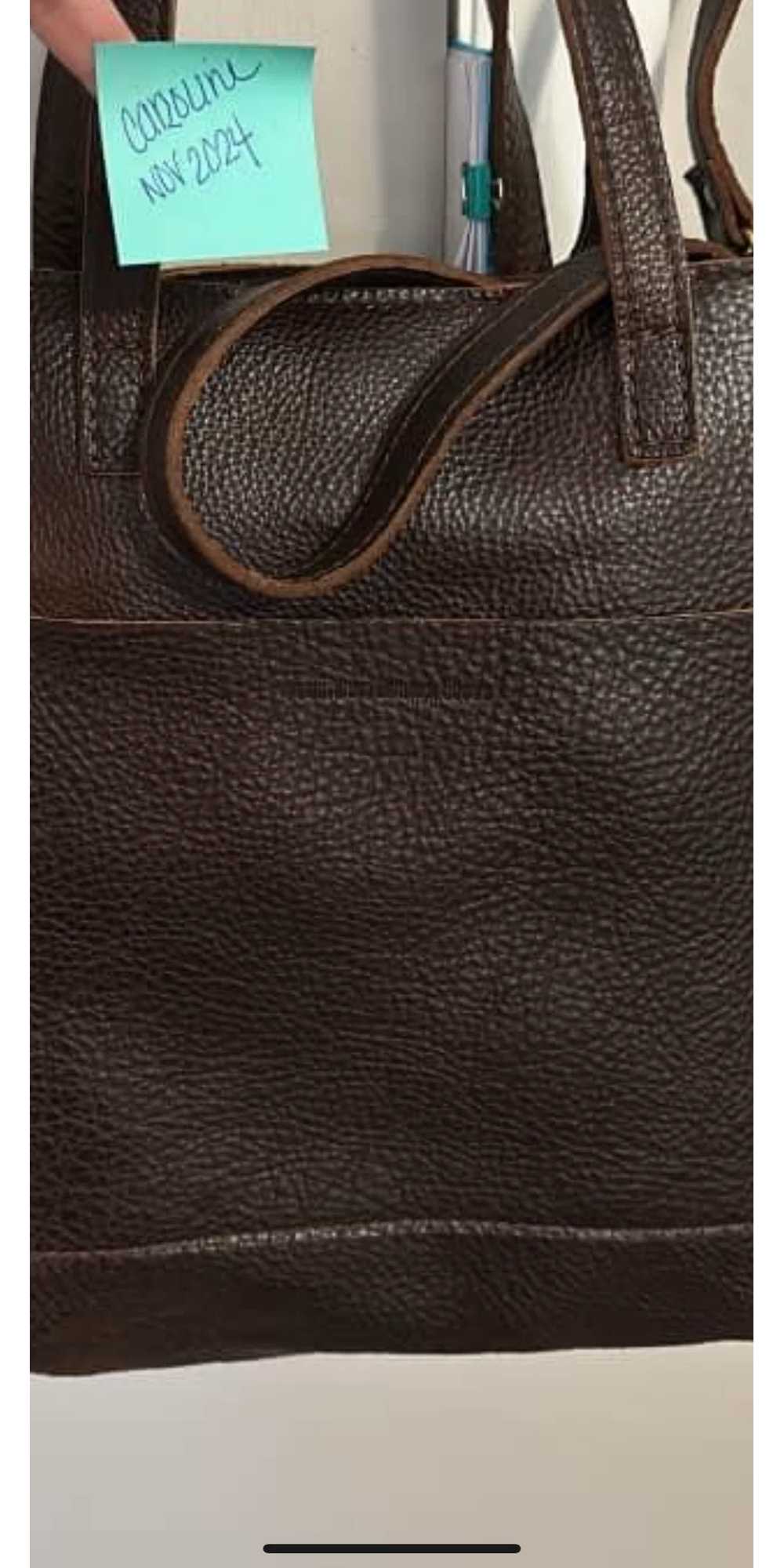 Portland Leather 'Almost Perfect' Crossbody Tote - image 3