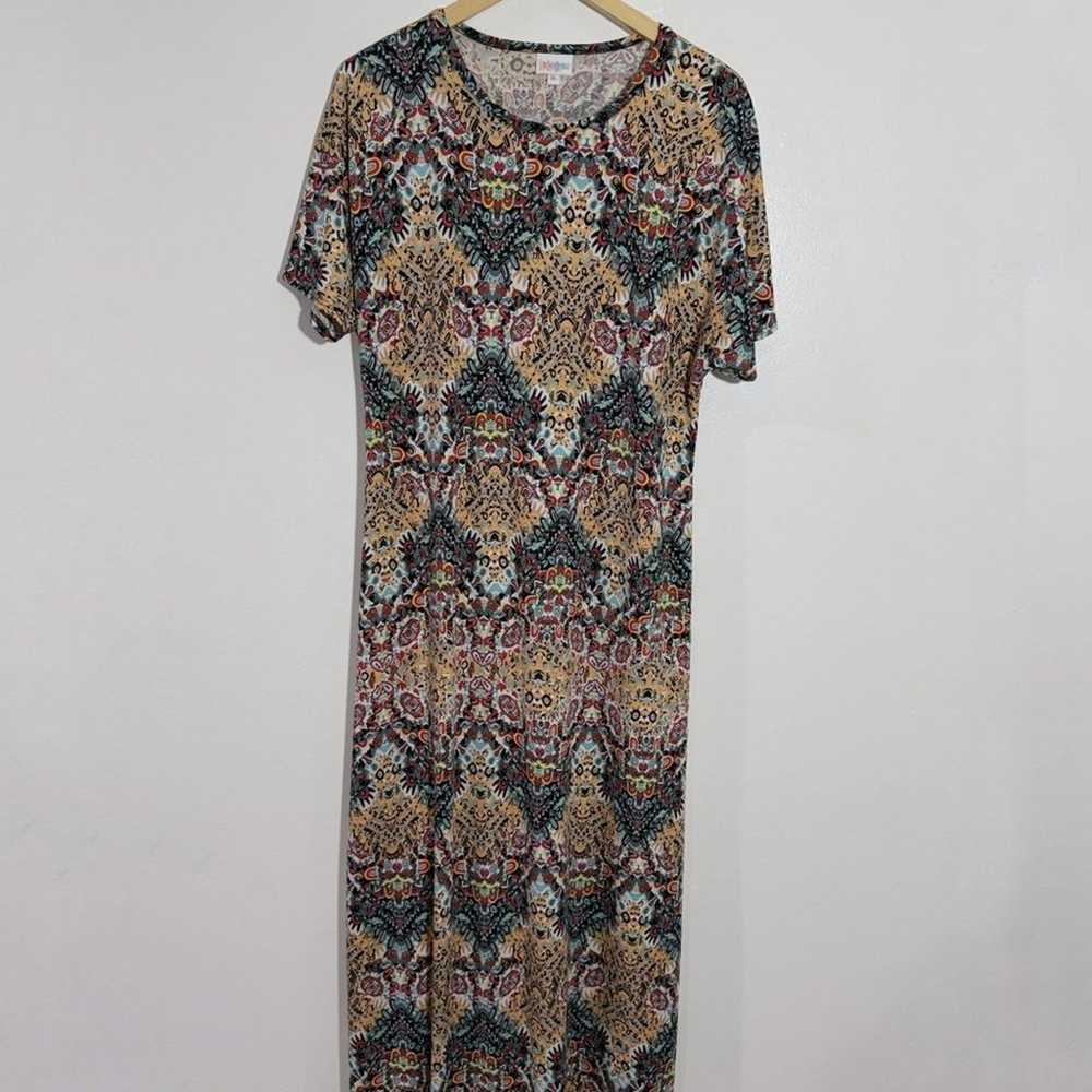 New LulaRoe Unicorn Long Maxi Dress Size X-Large - image 1