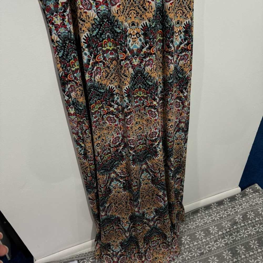 New LulaRoe Unicorn Long Maxi Dress Size X-Large - image 3