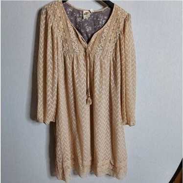 Anthropologie One September Anwen Peasant dress - image 1