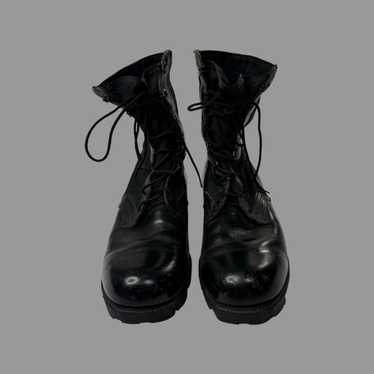 Military × Vintage Vintage black military combat … - image 1