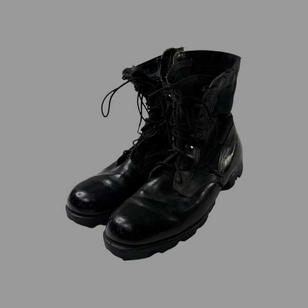 Military × Vintage Vintage black military combat … - image 2