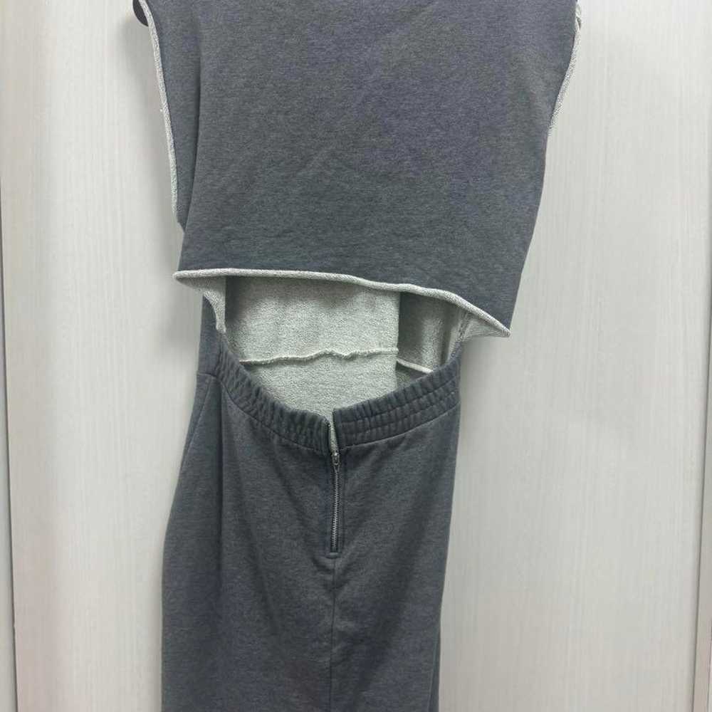 ALEXANDER WANG Sleeveless Sweat Dress Gray - image 3