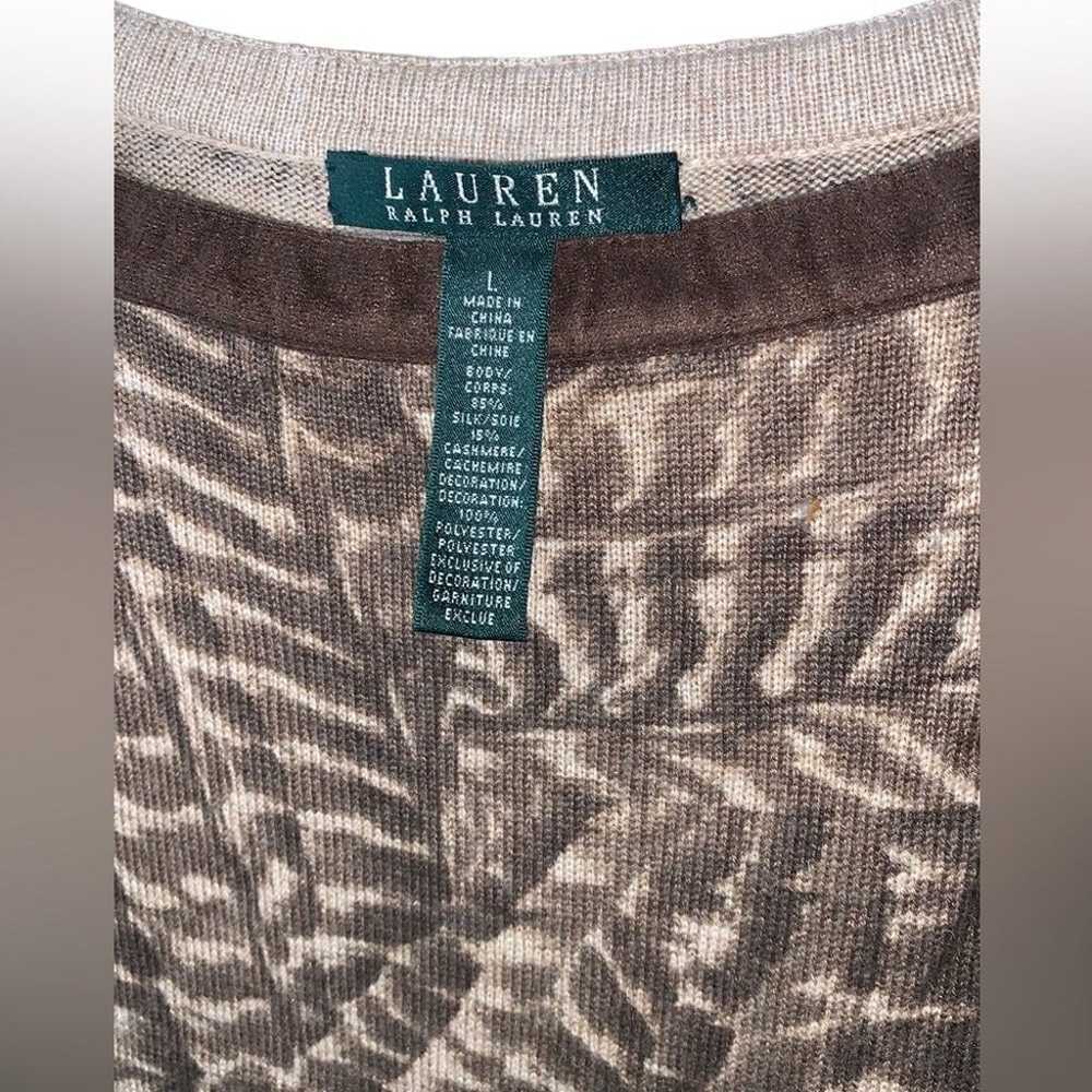 LAUREN RALPH LAUREN SWEATER DRESS - image 3