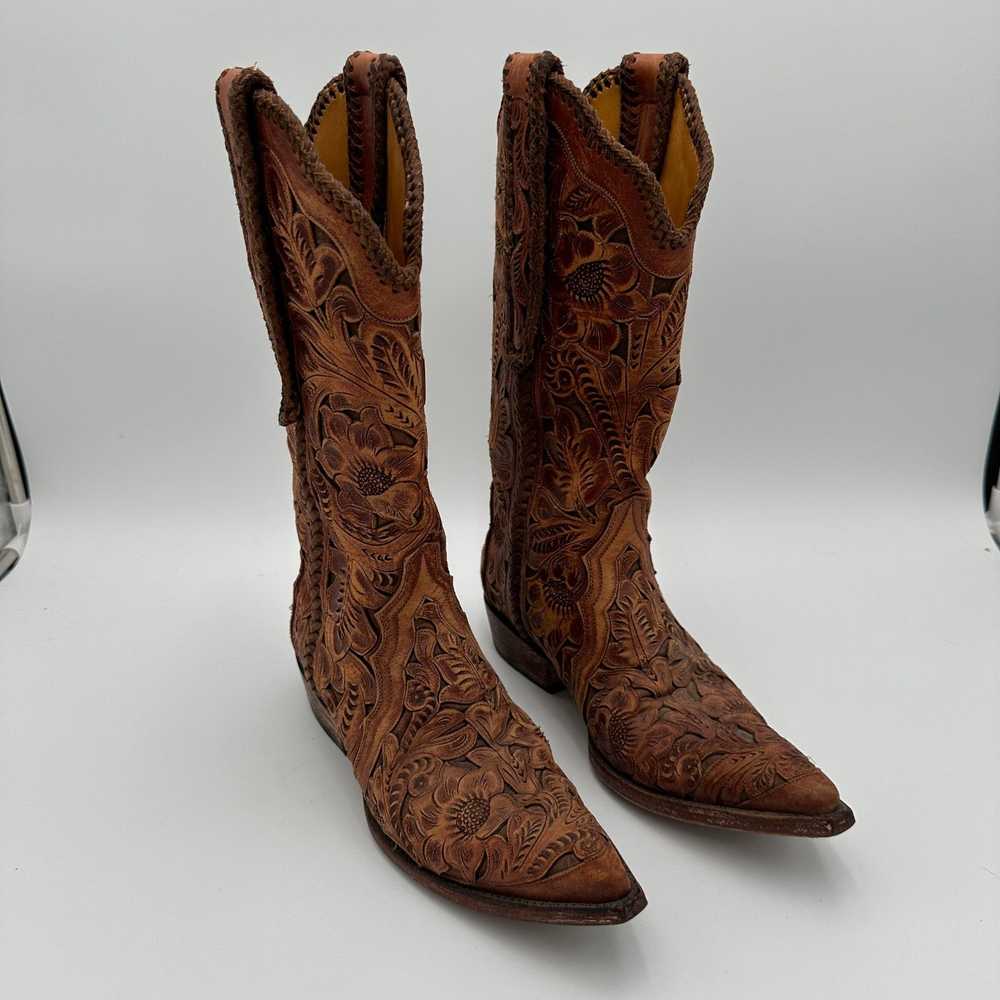 Old Gringo Old Gringo Mens Boots Tooled Size 6.5 … - image 2