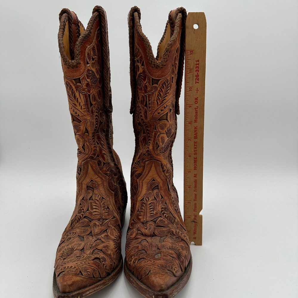 Old Gringo Old Gringo Mens Boots Tooled Size 6.5 … - image 9