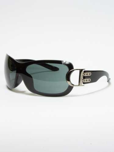 Dior Y2K DIOR AIRSPEED BLACK SUNGLASSES VINTAGE DI