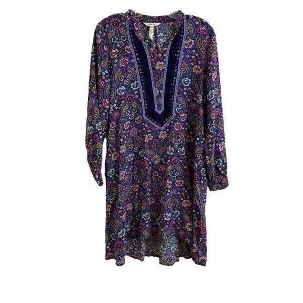 Matilda Jane Thoughts & Dreams Tunic Dress Purple… - image 1