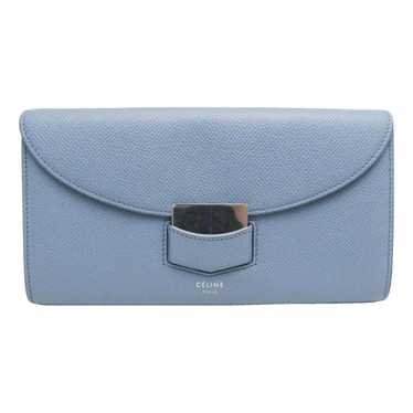 Celine Trotteur leather clutch bag