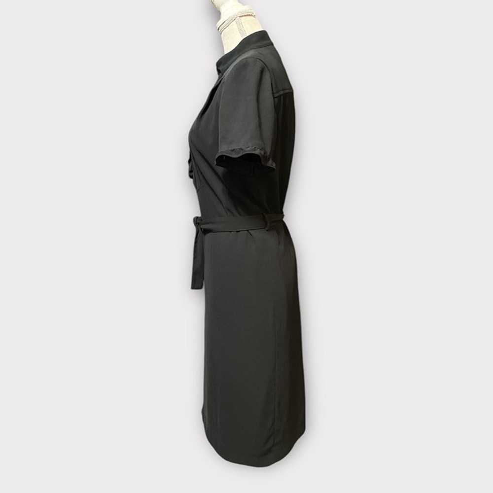 Tahari Arthur S Levine Dress Womens 8 Black Jerse… - image 3