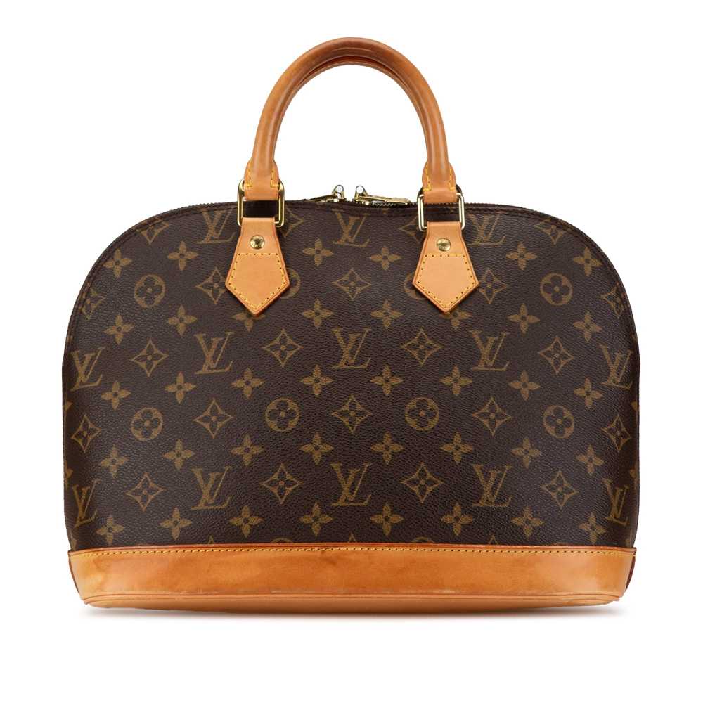 Brown Louis Vuitton Monogram Alma PM Handbag - image 1