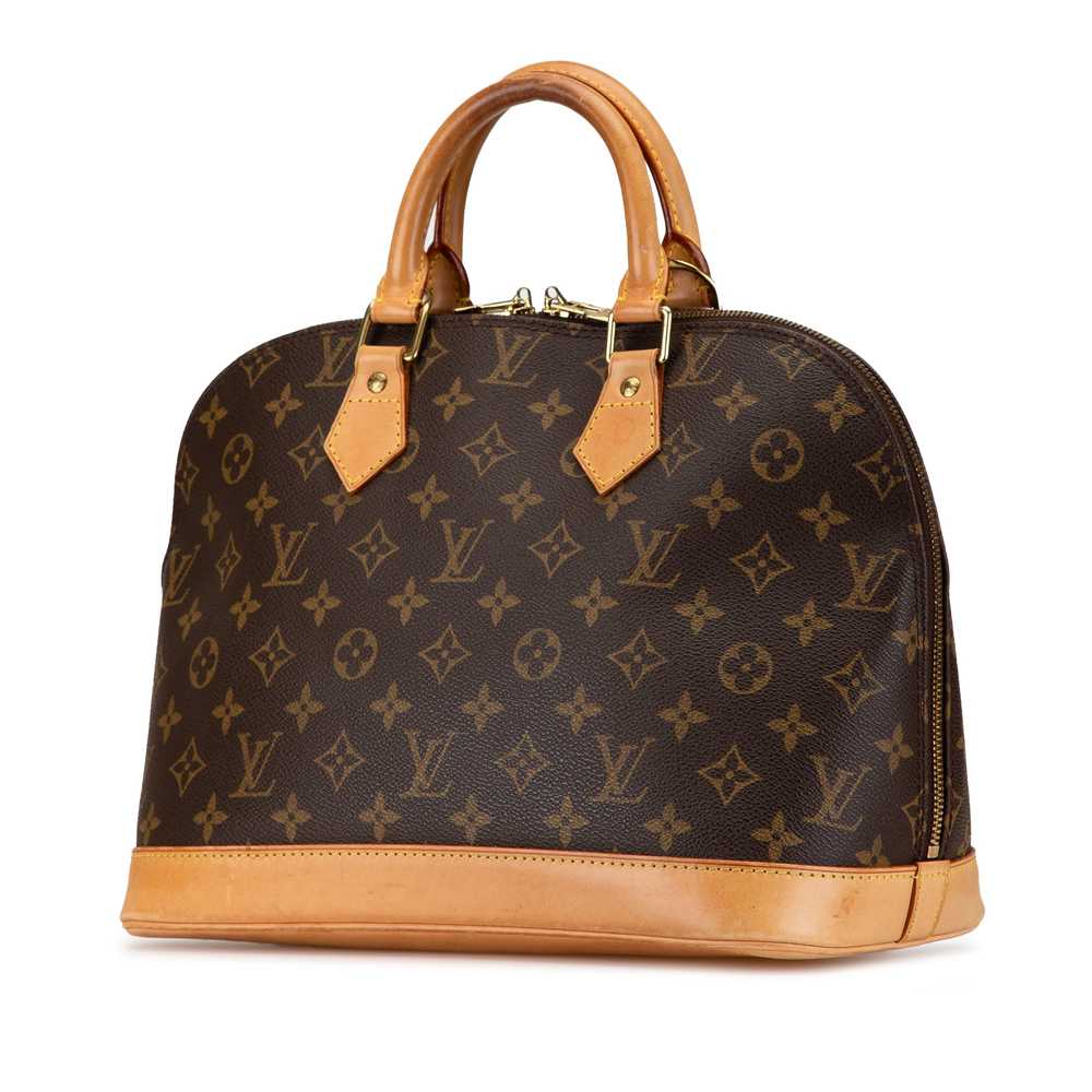 Brown Louis Vuitton Monogram Alma PM Handbag - image 2