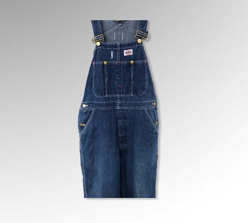 Dickies × Overalls × Workers Vintage Dickies Deni… - image 1