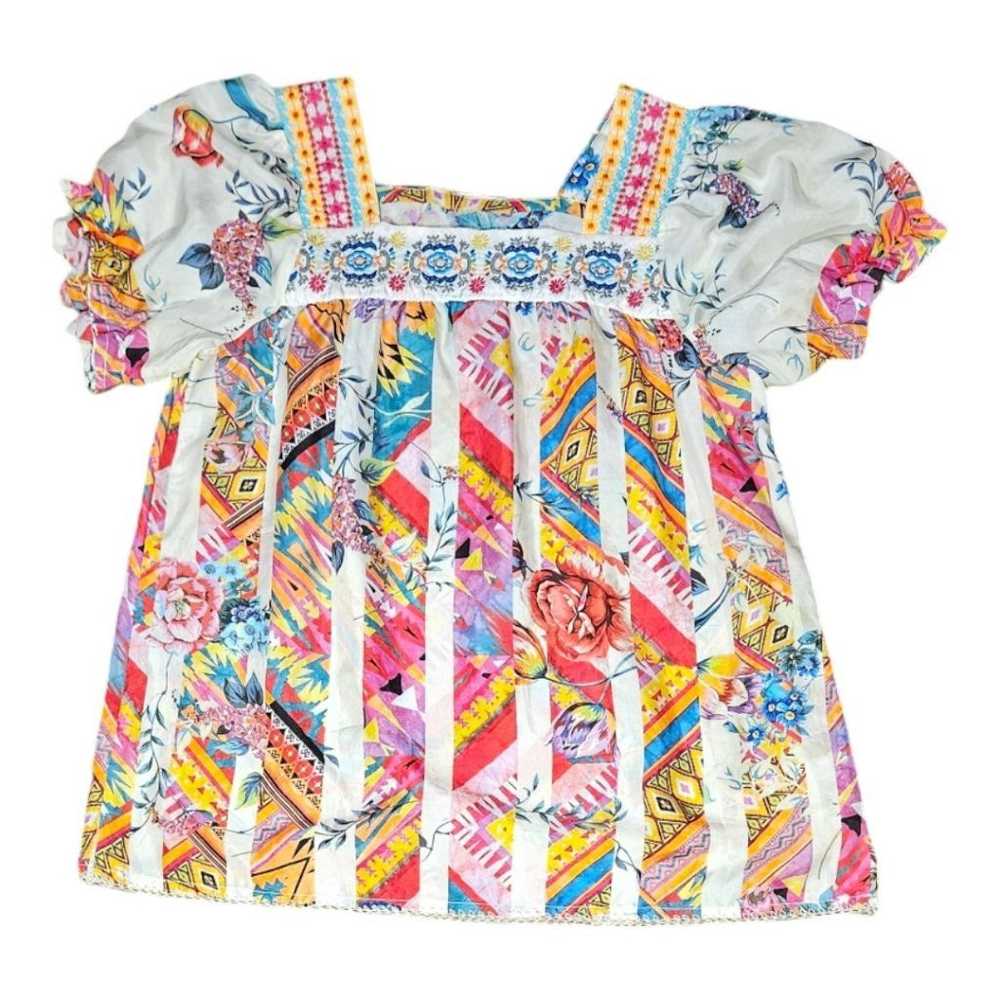 Johnny Was Women's Johnny Was Blouse, Multi, Size… - image 9