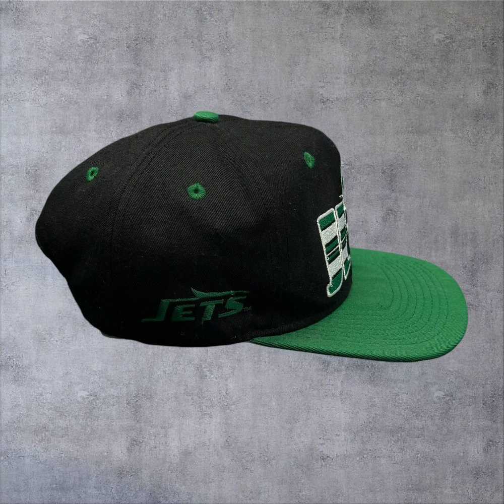 Vintage Vintage New York Jets Snapback Hat - image 2