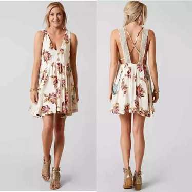 Free People THOUGHT I WAS DREAMING Mini Dress Size