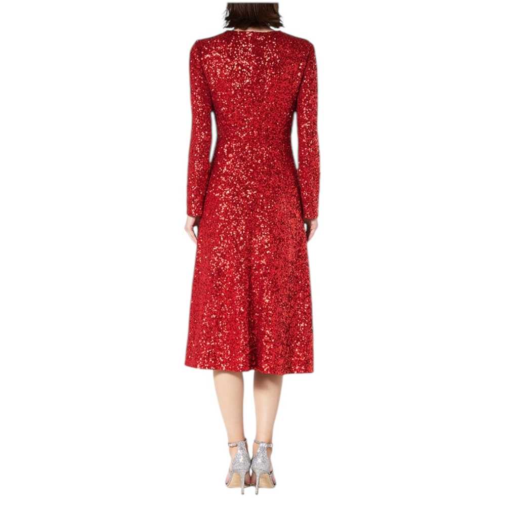 LK Bennett Red Sparkly Dress - 10 - NEW - image 3